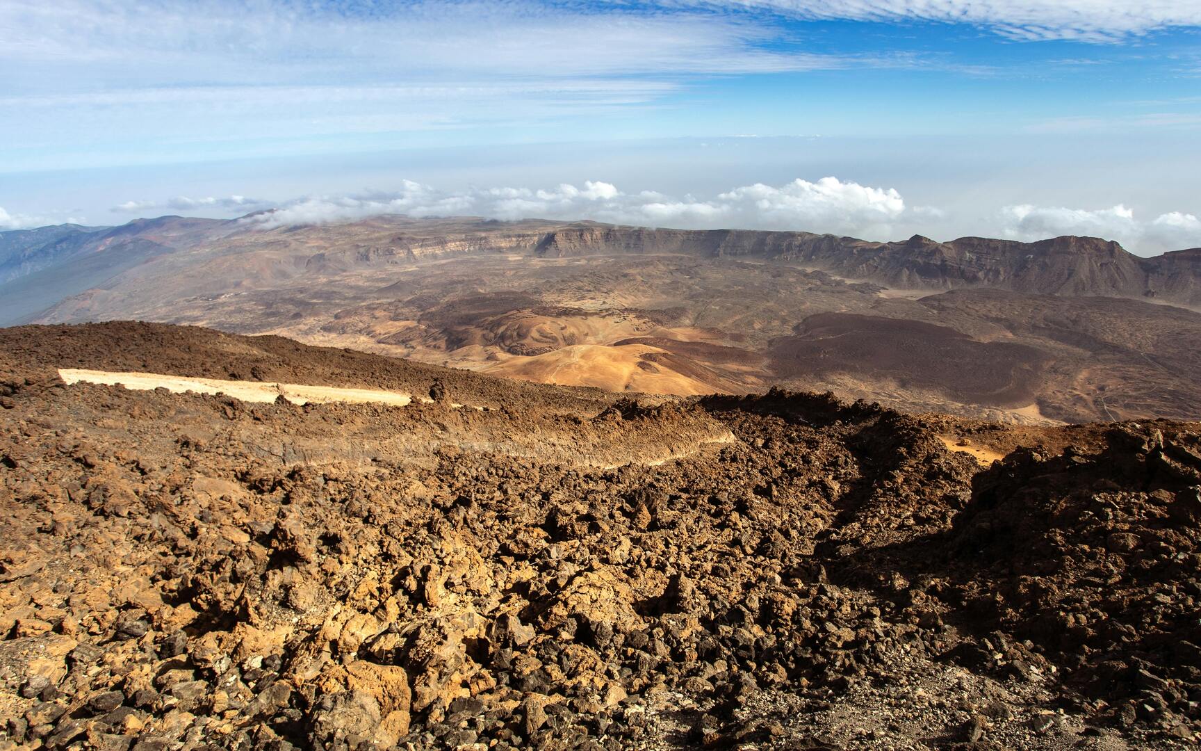 Mount Teide volcanic landscape
